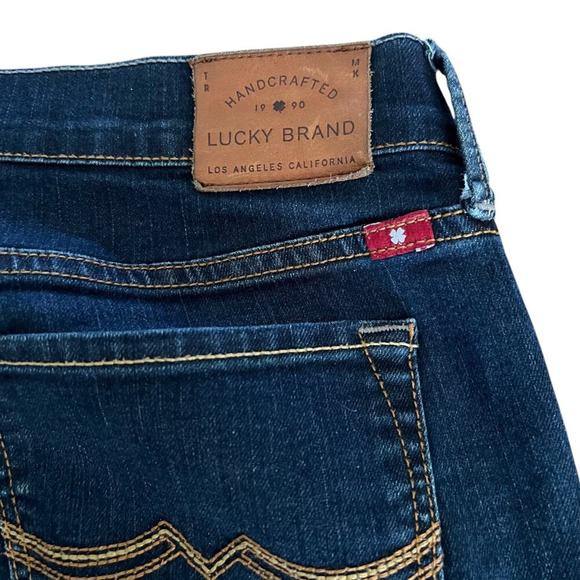 Lucky Brand Denim - LUCKY BRAND Sweet n Straight Mid-Rise Dark Wash Jeans Womens Size 6
